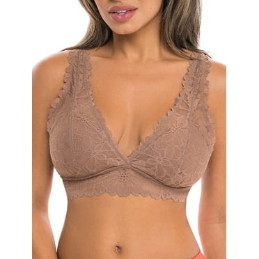 No Boundaries Women's Lace Push Up Bralette