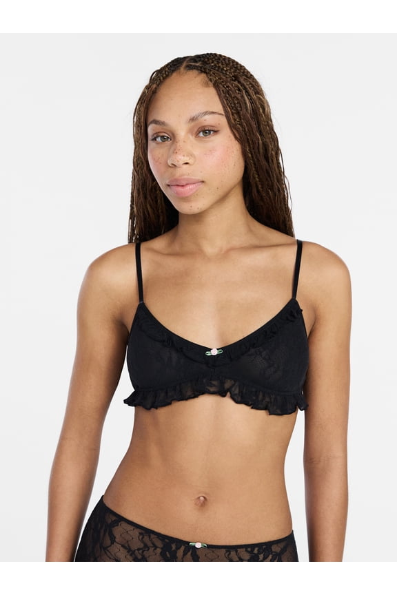 Lace Scoop Bralette, Women's 32A-44DDD