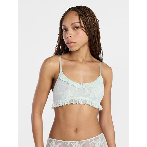 No Boundaries Lace Scoop Bralette, Women's 32A-44DDD