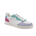 thumbnail image 1 of No Boundaries Women's Lace Up Court Sneakers, 1 of 6
