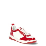 No Boundaries Women’s Lace Up Court Sneakers