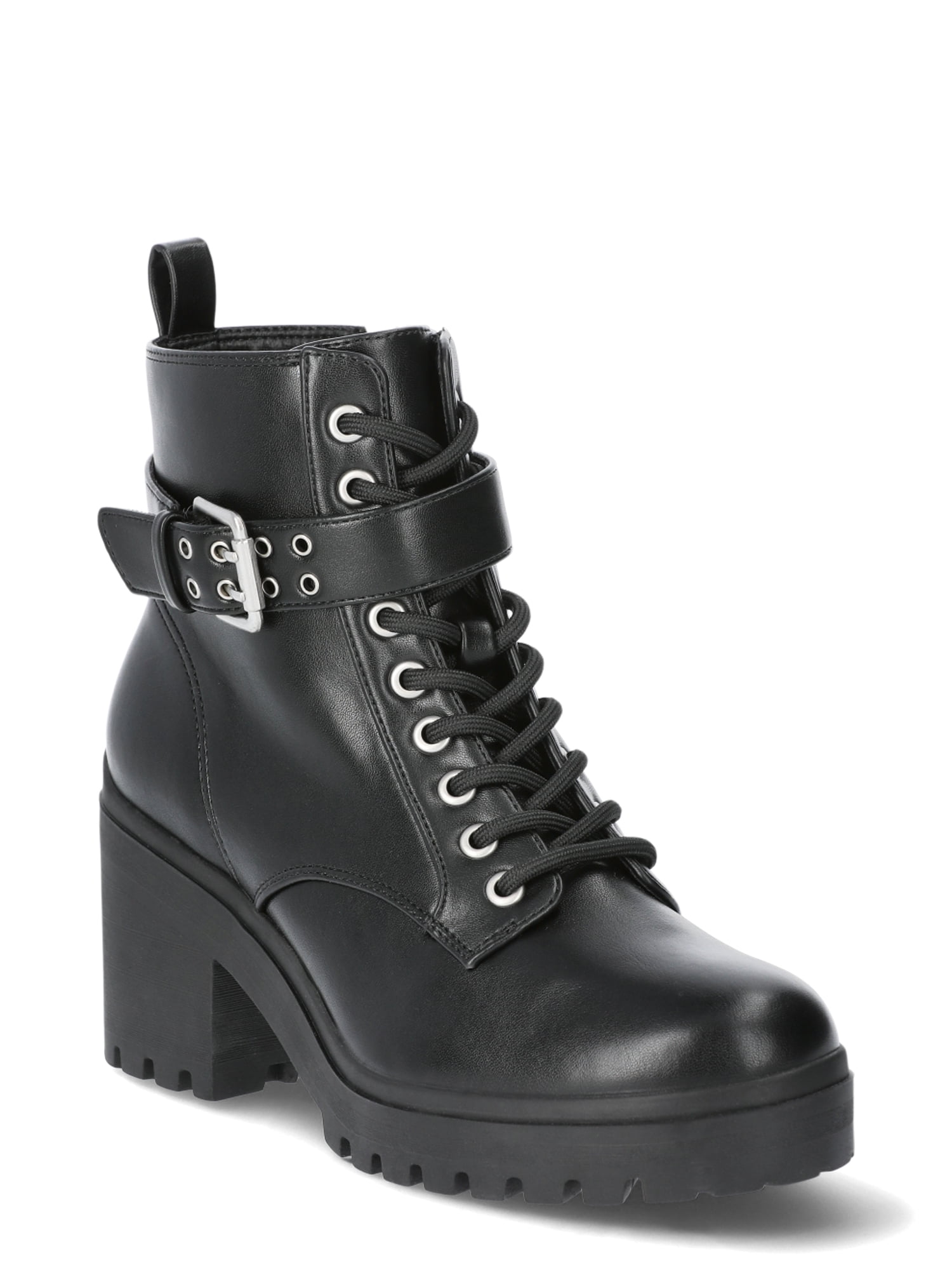 No Boundaries Wide Width Combat Boots Women's No Boundaries