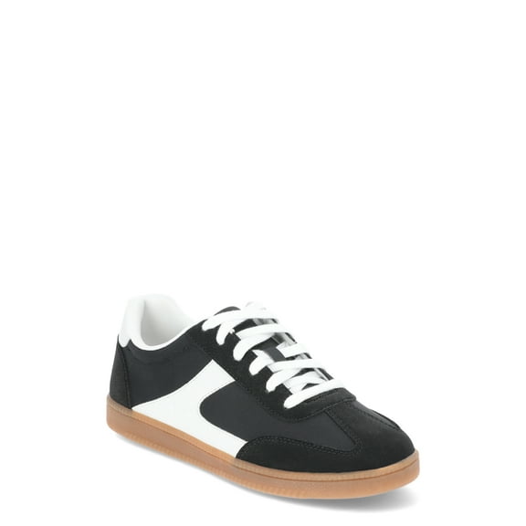 No Boundaries Women's Lace Up Sport Sneakers, Wide Width Available