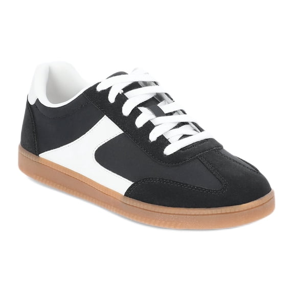 No Boundaries Women's Lace Up Sport Sneakers, Wide Width Available