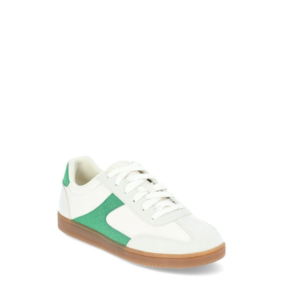 No Boundaries Women's Lace Up Sport Sneakers, Wide Width Available