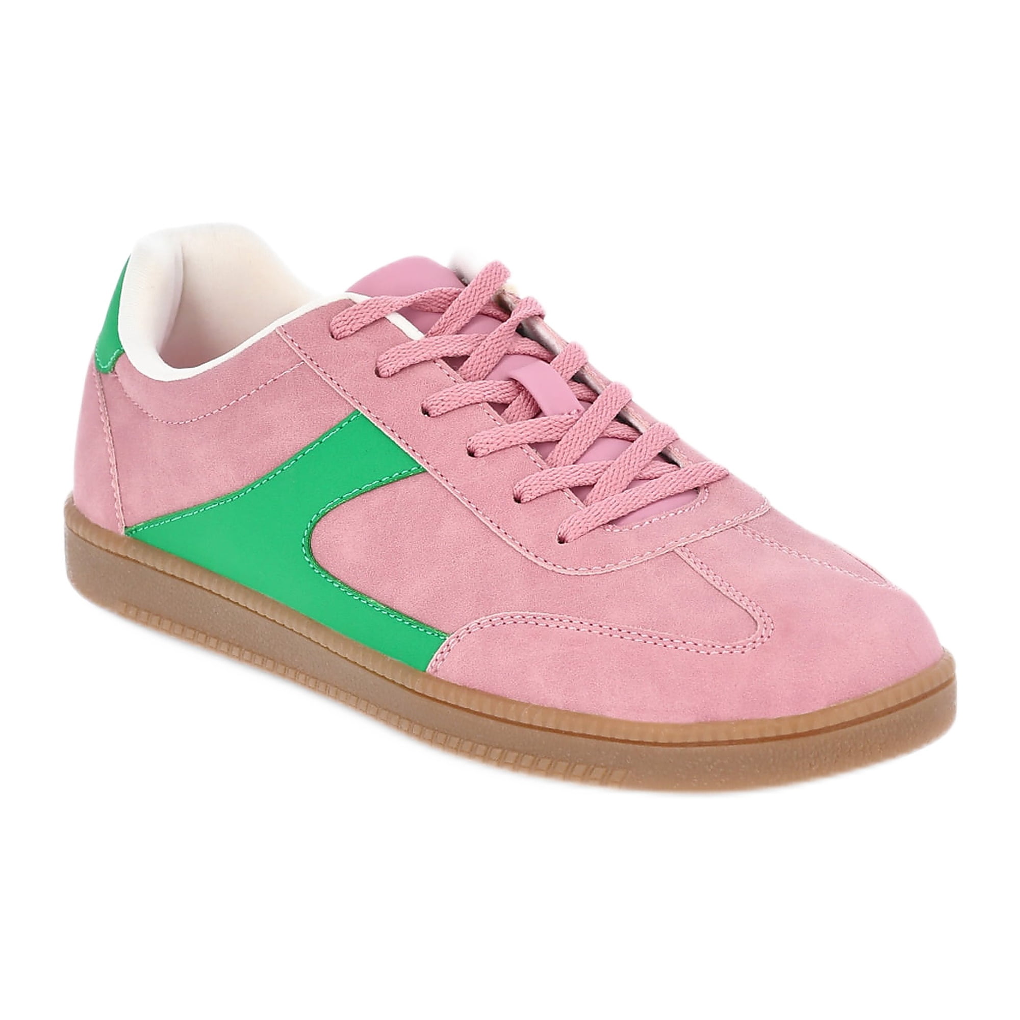 No Boundaries Women's Lace Up Sport Sneakers, Wide Width Available