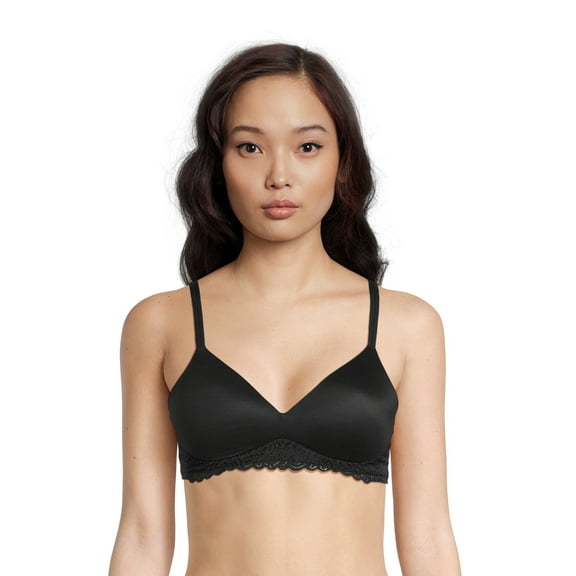No Boundaries Women's Light Lift Wirefree Lace Bra, Sizes S-XXXL