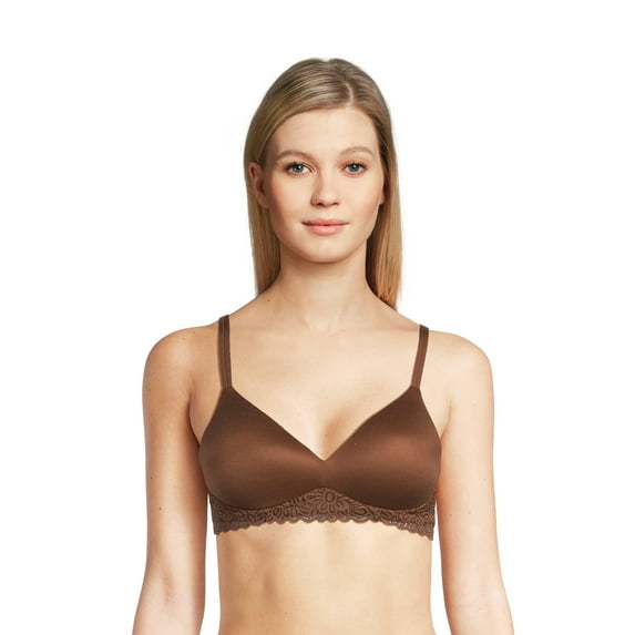 No Boundaries Women's Light Lift Wirefree Lace Bra, Sizes S-XXXL