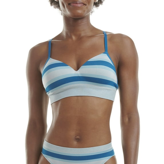 No Boundaries Women's Light Lift Wireless Seamless Bra