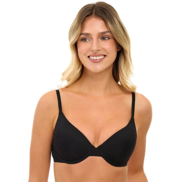 Women's Lightly Lined Underwire T-Shirt Bra, Sizes 34A to 40DDD