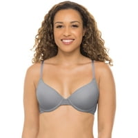 No Boundaries Women's Lightly Lined Underwire T-Shirt Bra (Sizes 34A to 40DDD)