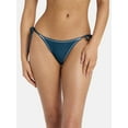 thumbnail image 1 of No Boundaries Lone Star String Bikini Bottoms, Women's XXS-XXL, 1 of 5