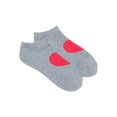thumbnail image 1 of No Boundaries Low Cut Socks, 1-Pack, Women's, Size 4-10, 1 of 3