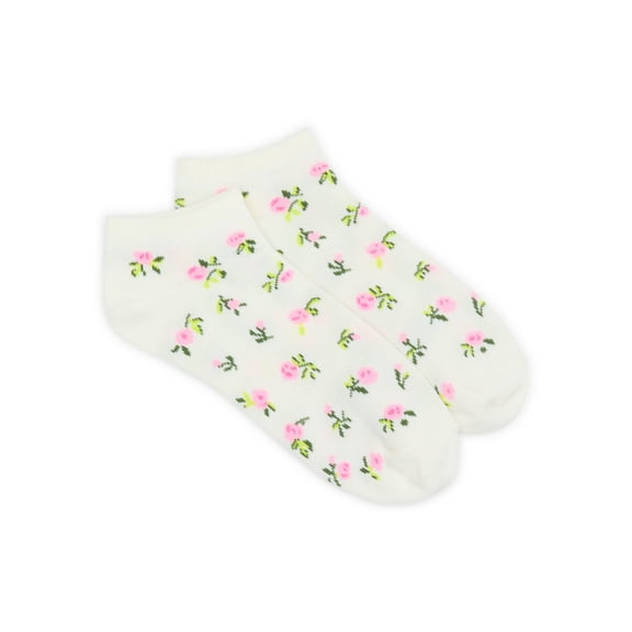 No Boundaries Low Cut Socks, 1-Pack, Women's, Size 4-10