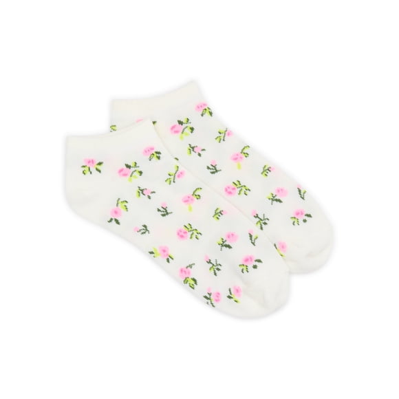 No Boundaries Low Cut Socks, 1-Pack, Women's, Size 4-10