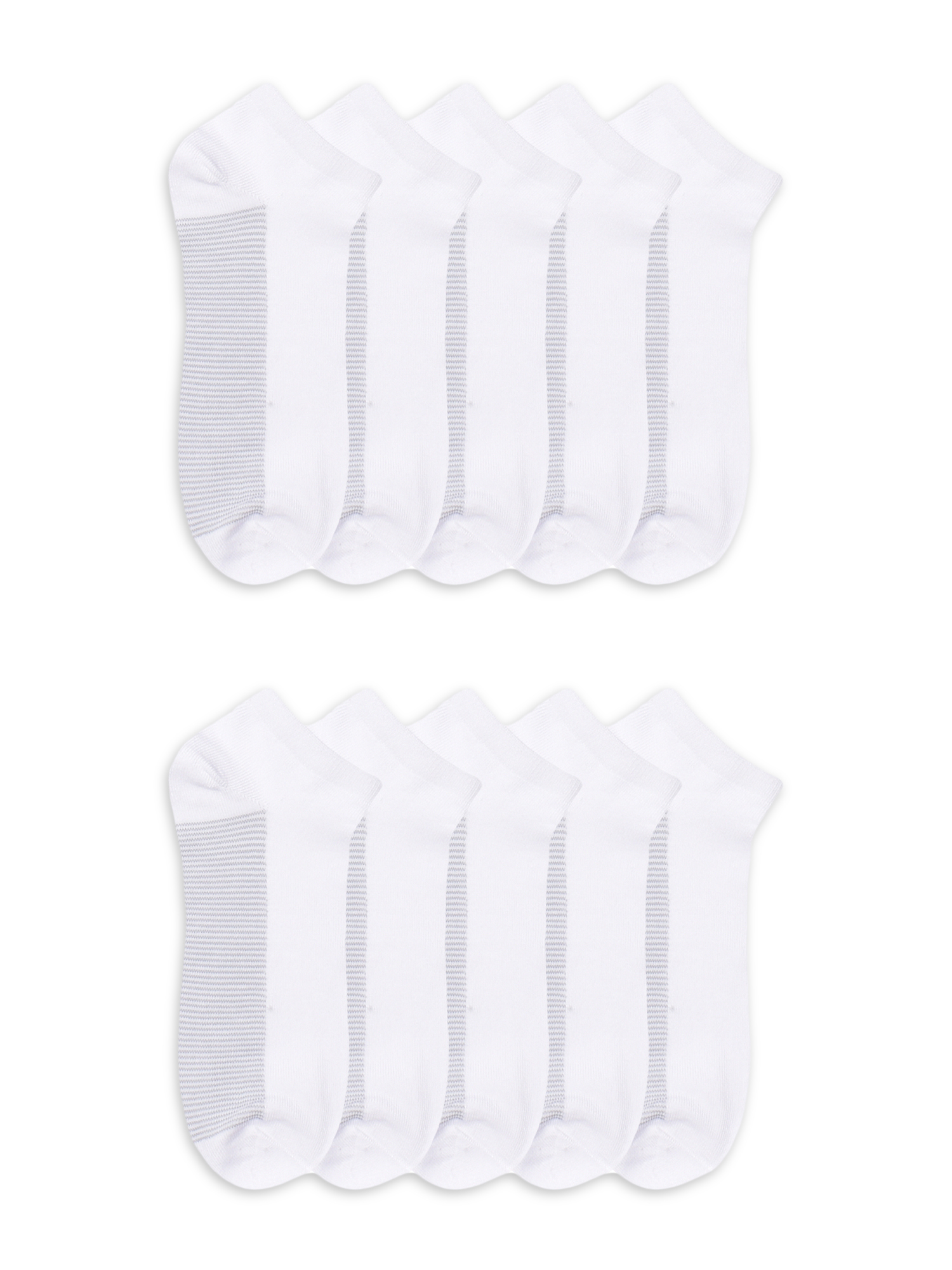 No Boundaries Women's Low-Cut Socks, 10-Pack, Sizes 4-10 - image 1 of 5