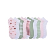No Boundaries Women’s Low Cut Socks, 10 Pack, Shoe Sizes 4-10