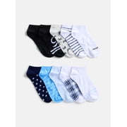 No Boundaries Women’s Low Cut Socks, 10 Pack, Shoe Sizes 4-10