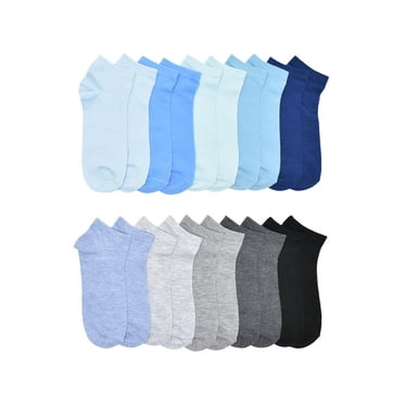 No Boundaries Women's Low-Cut Socks, 10-Pack, Sock Sizes 4-10