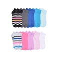 thumbnail image 1 of No Boundaries Women's Low-Cut Socks, 10-Pack, Sock Sizes 4-10, 1 of 5