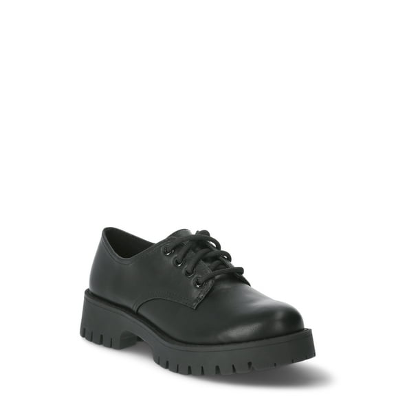No Boundaries Women's Lug Sole Oxford Shoes