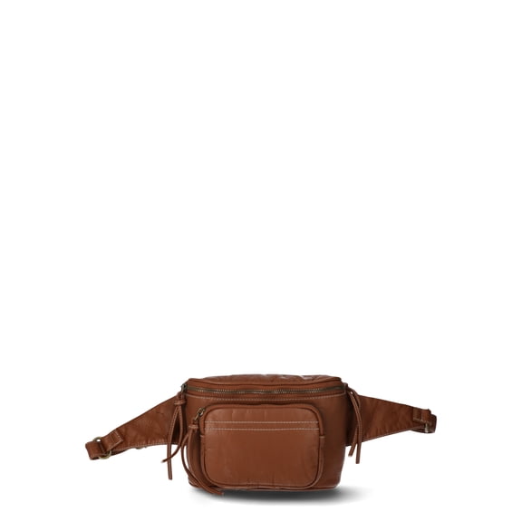 No Boundaries Women's Meredith Fanny Pack, Cognac