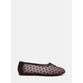 thumbnail image 1 of No Boundaries Women's Mesh Ballet Flats, 1 of 6