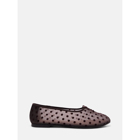 No Boundaries Women's Mesh Ballet Flats