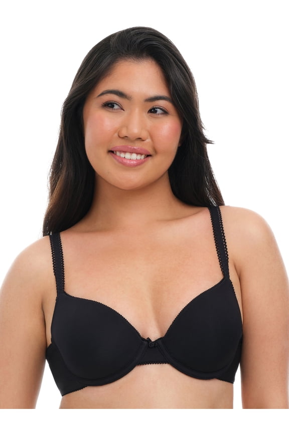 Micro Lightly Lined Demi T-Shirt Bra, Women's 32B-40DD