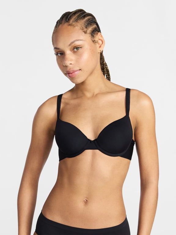 Micro Lightly Lined Demi T-Shirt Bra, Women's 32B-40DD