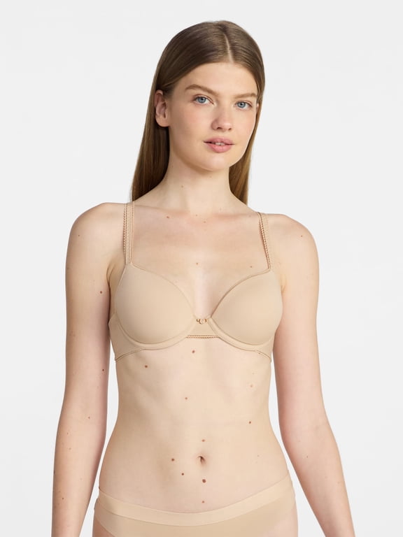 Micro Lightly Lined Demi T-Shirt Bra, Women's 32B-40DD