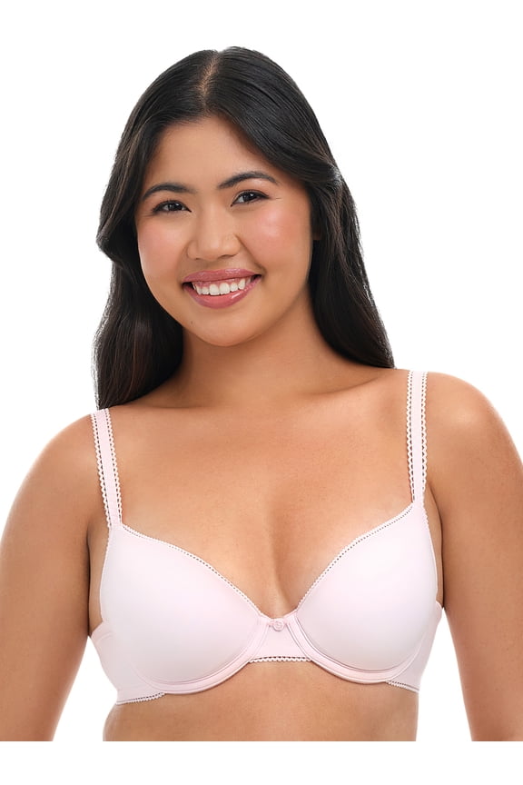 Micro Lightly Lined Demi T-Shirt Bra, Women's 32B-40DD