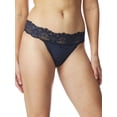 thumbnail image 1 of No Boundaries Women's Micro and Lace Thong, 1 of 1