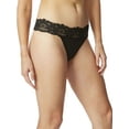 thumbnail image 1 of No Boundaries Women's Micro and Lace Thong, 1 of 1