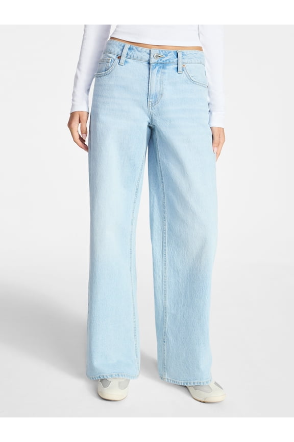Mid-Rise Baggy Jeans, 31" Inseam, Women's 00-20