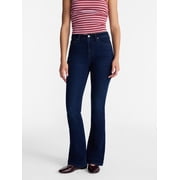 No Boundaries Women's Mid Rise Bootcut Jean, 32" Inseam, Sizes 00-20