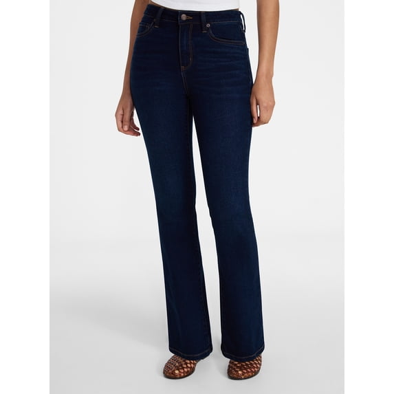 No Boundaries Stretch Denim Bootcut Jeans, 32" Inseam, Women's and Plus Sizes 00-28W