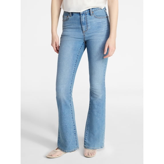 No Boundaries Stretch Denim Bootcut Jeans, 32" Inseam, Women's and Plus Sizes 00-28W