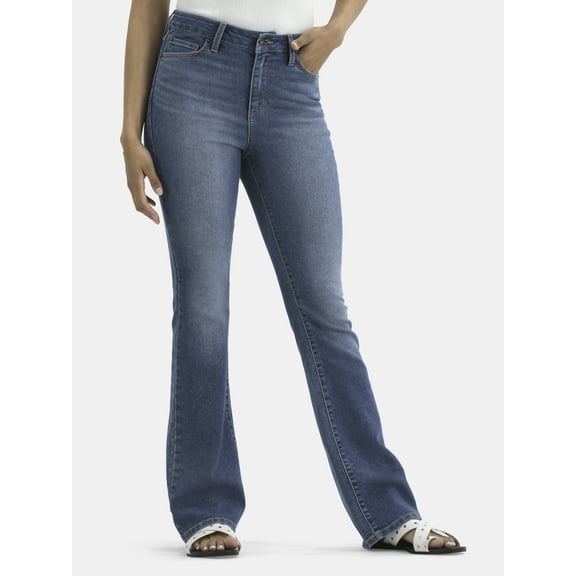 No Boundaries Stretch Denim Bootcut Jeans, 32" Inseam, Women's and Plus