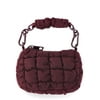 No Boundaries Women's Mini Quilted Hobo Bag Charm,