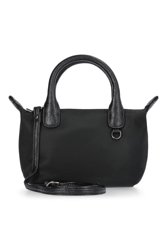 Women's Mini Tote Crossbody Bag, Black