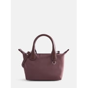 No Boundaries Women's Mini Tote Crossbody Bag, Chocolate