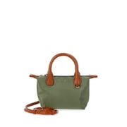 NO BOUNDARIES Women's Mini Tote Crossbody Bag, Black