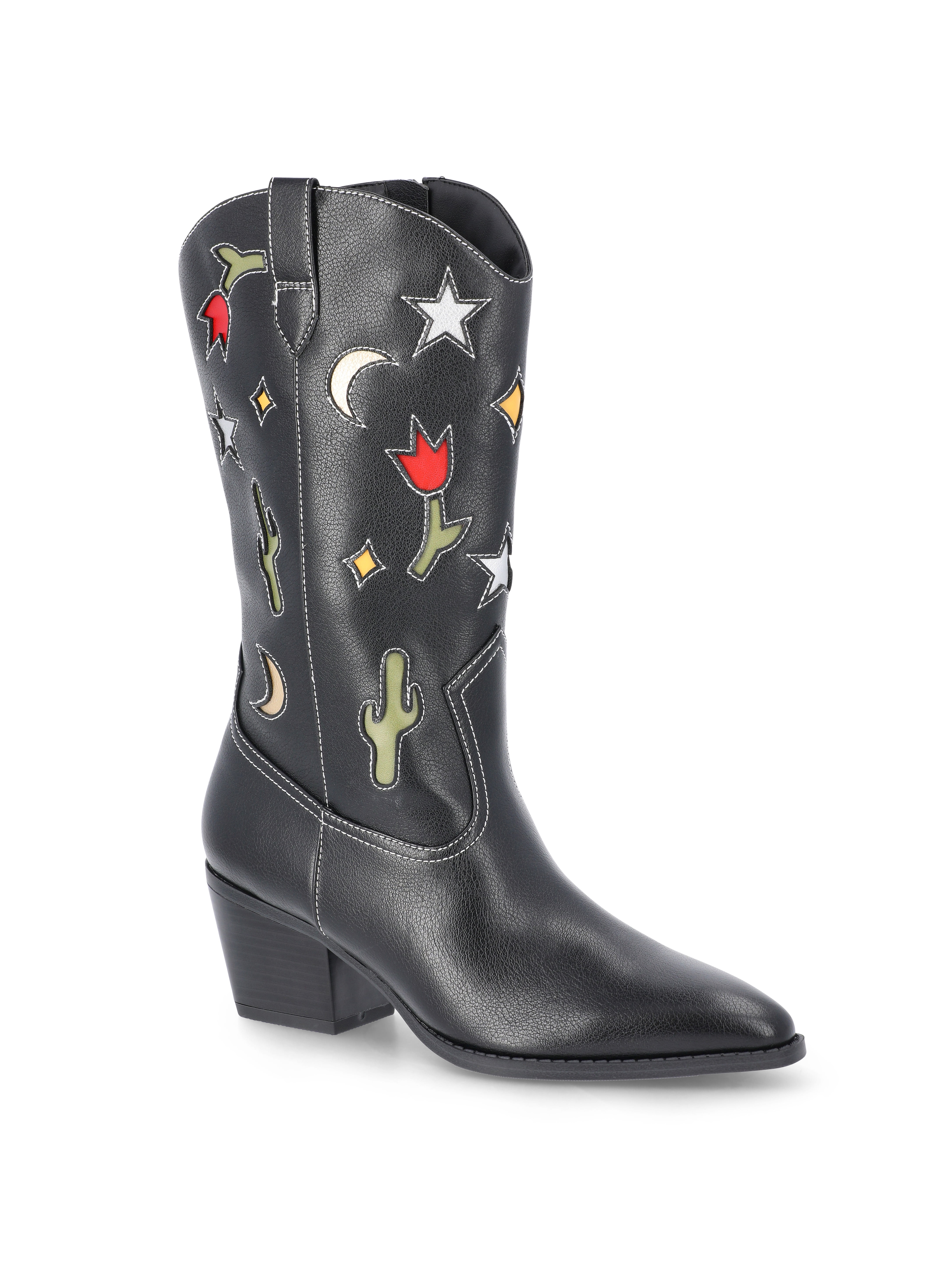 No Boundaries Women's Novelty Western Boots