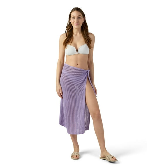 No Boundaries Women's Open Knit Sarong