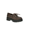 No Boundaries Women's Platform Boat Shoes