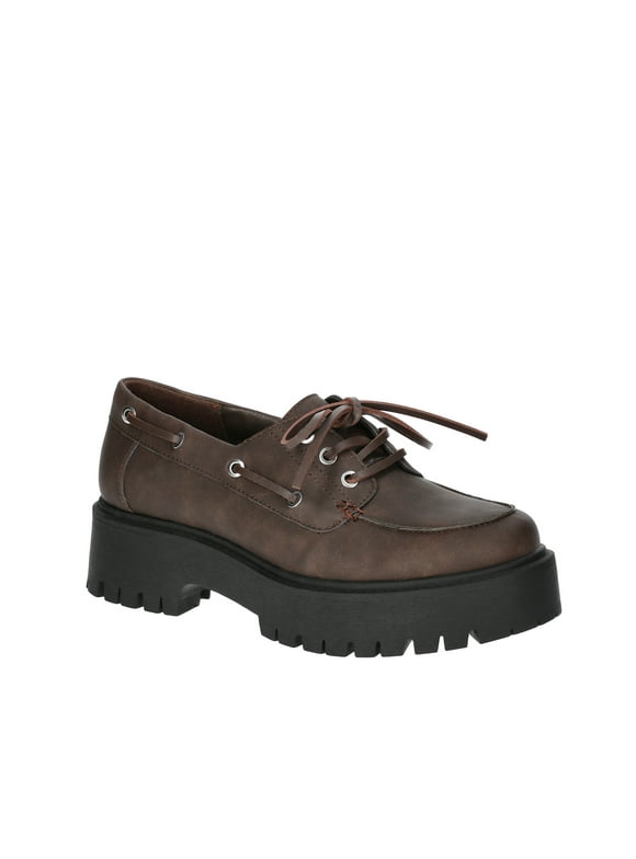 Women's Platform Boat Shoes