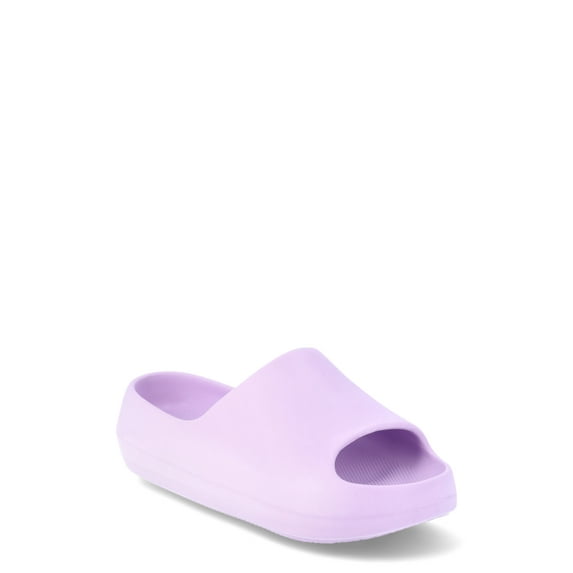 No Boundaries Women's Platform Comfort Slide Sandals