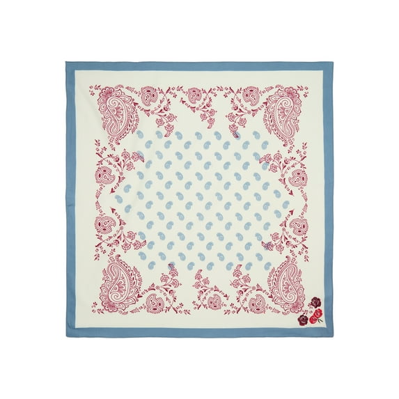 No Boundaries Women's Paisley Printed Scarf, One Size