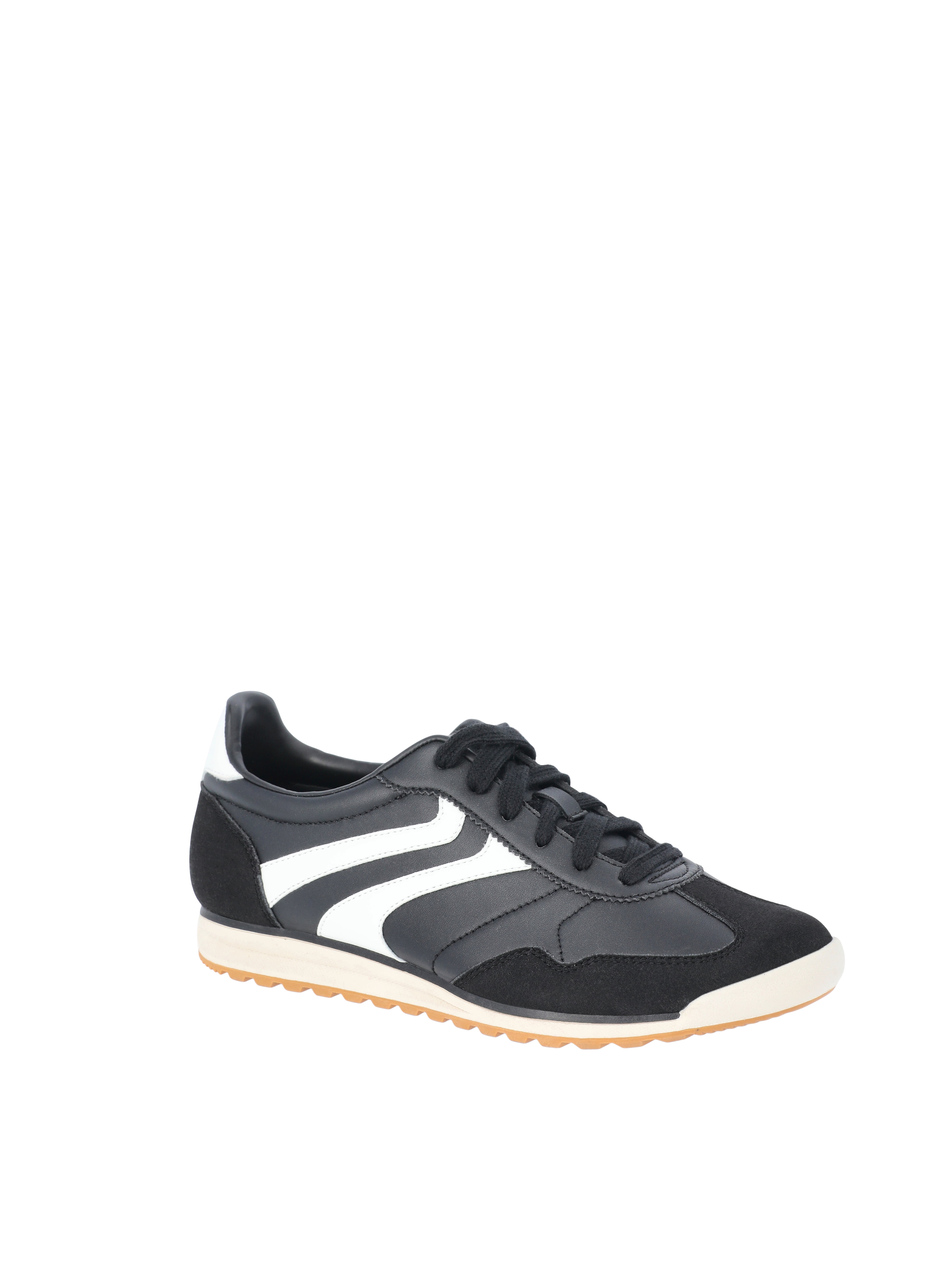 Men’s Retro Lace Up Trainers - Brisbane - White